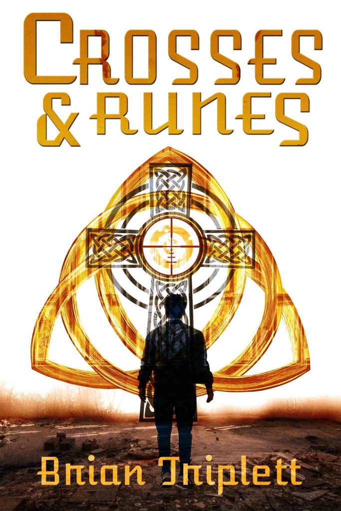 Book cover for Crosses and Runes by Brian Triplett