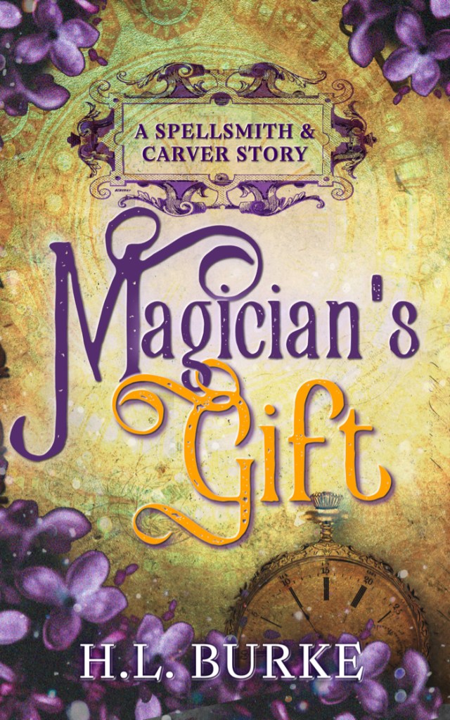 Book cover to Magician's Gift by H. L. Burke