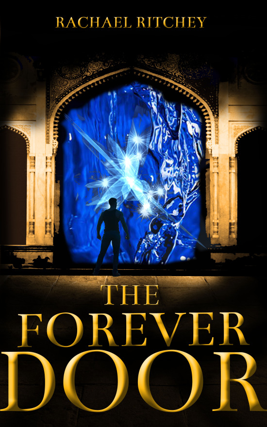 Cover design of the short story The Forever Door by Rachael Ritchey