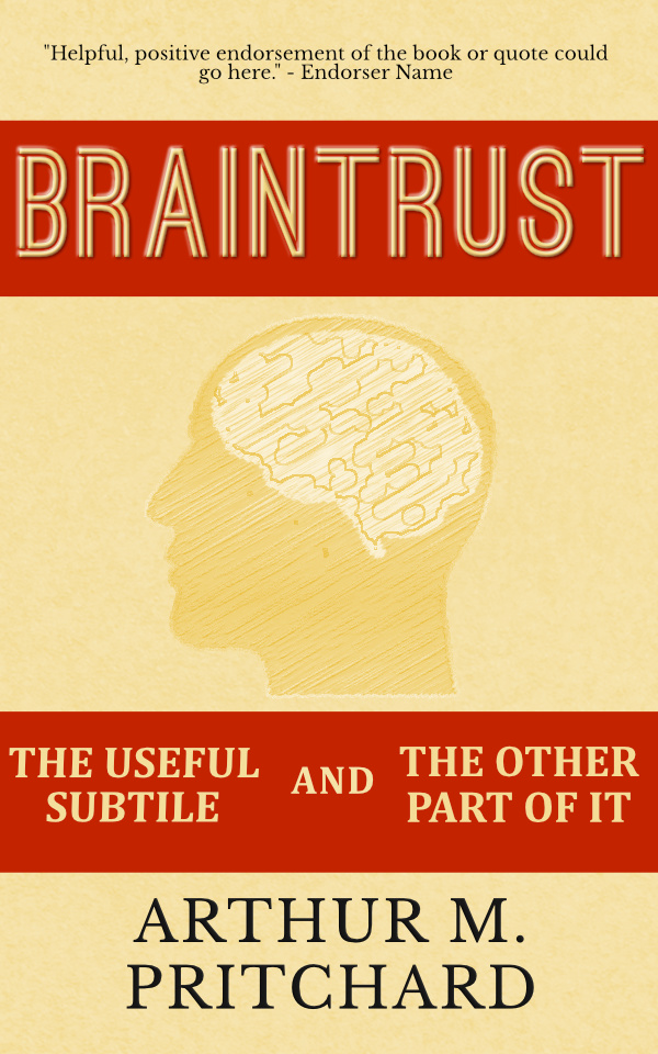 Yello and red themed book cover with matching text