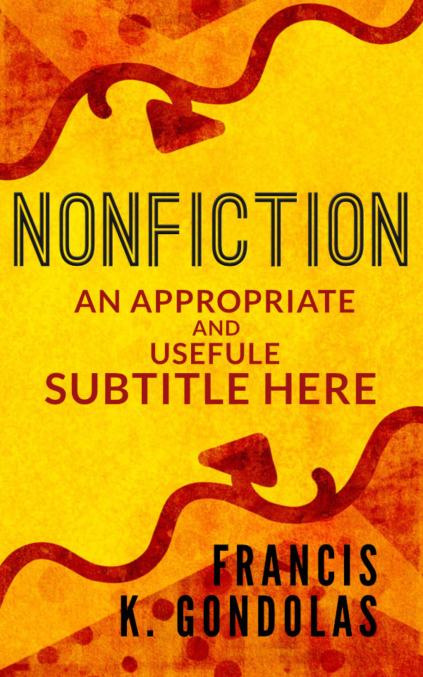 Red and blue themed book cover with red and black text