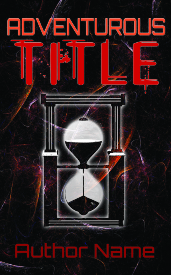 A book cover with an hour class on a black background