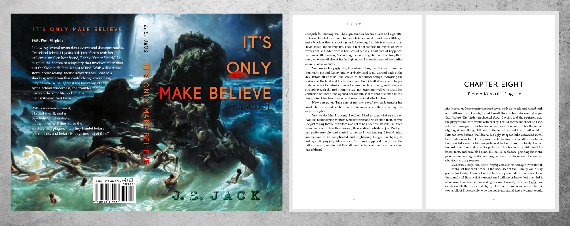 Example image of book It's Only Make Believe by J. S. Jack