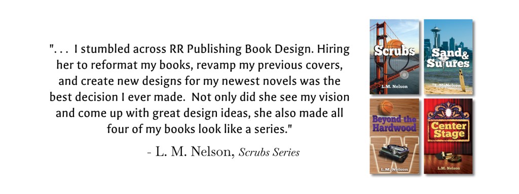 Book design Recommendation from L. M. Nelson