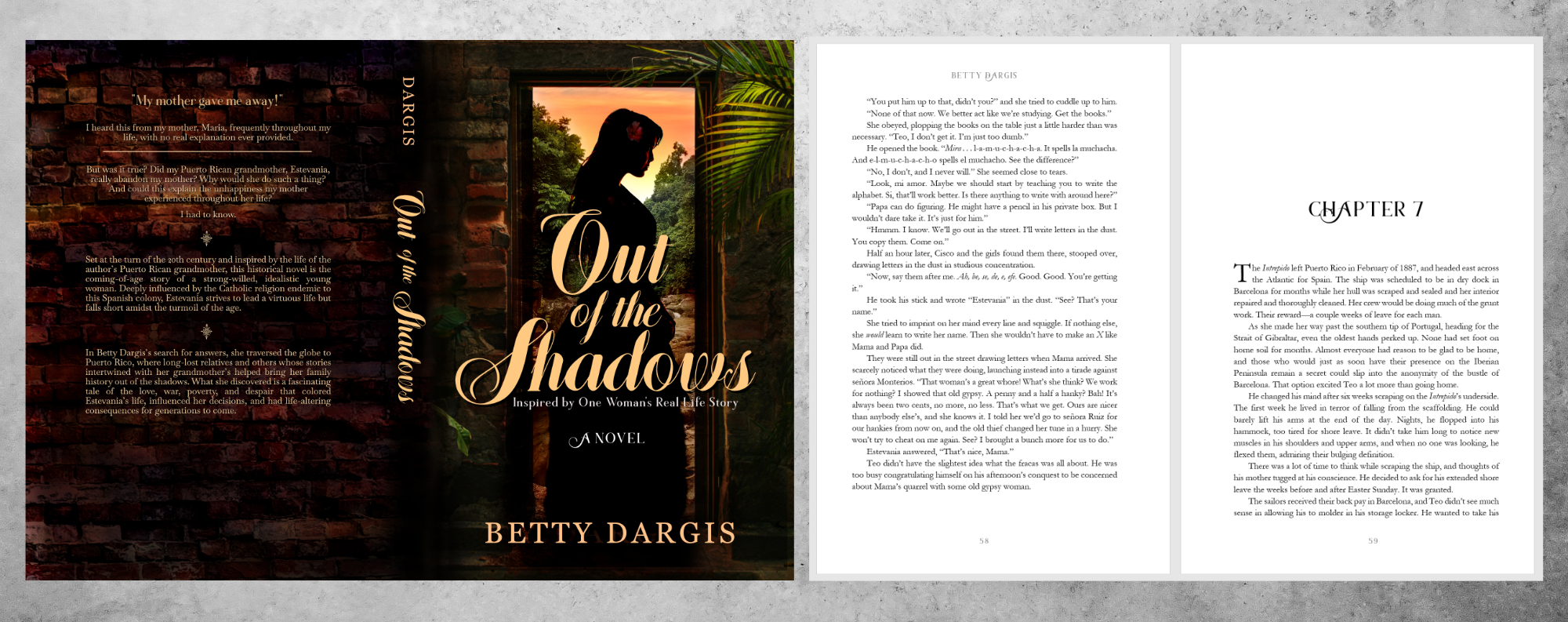 Example image of book Out of the Shadows by Betty Dargis