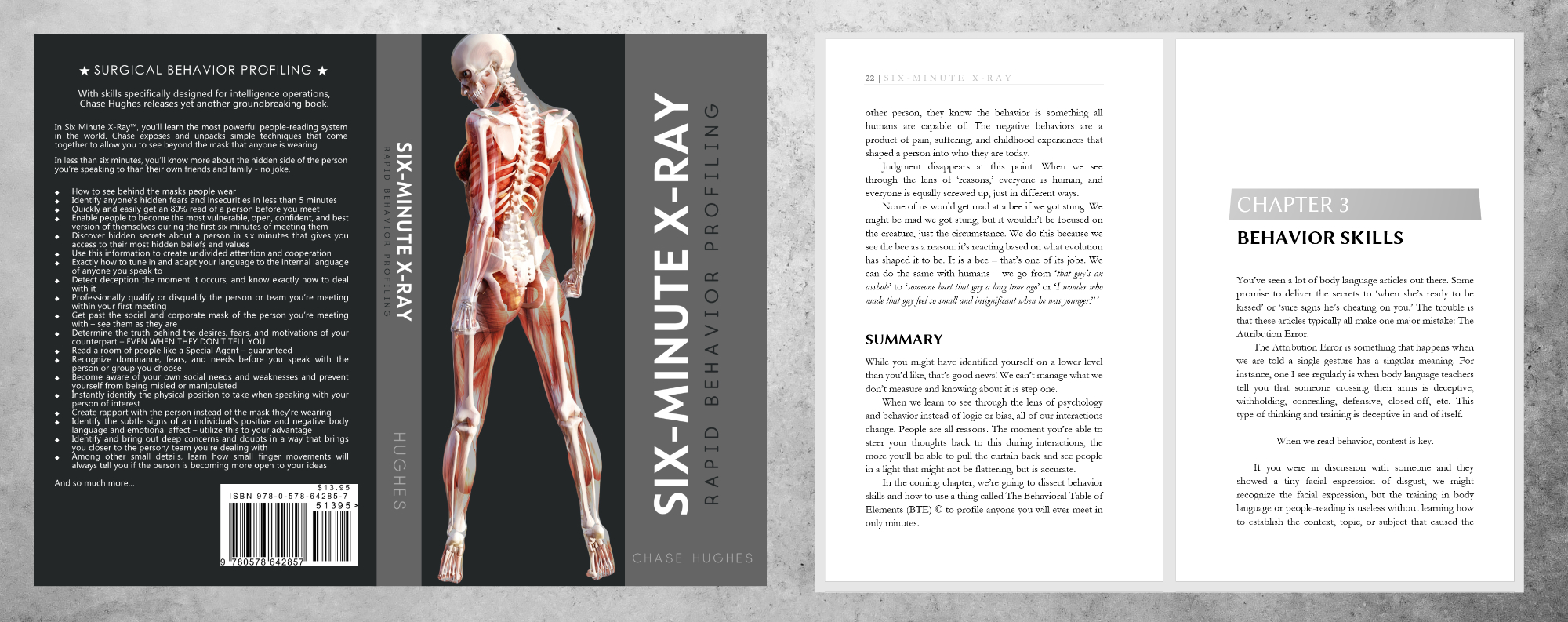 Example image of book Six-Minute X-Ray by Chase Hughes