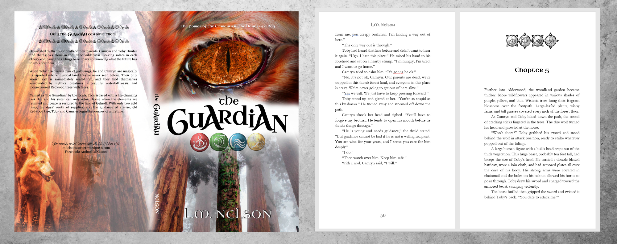 Example image of book The Guardian by L. M. Nelson