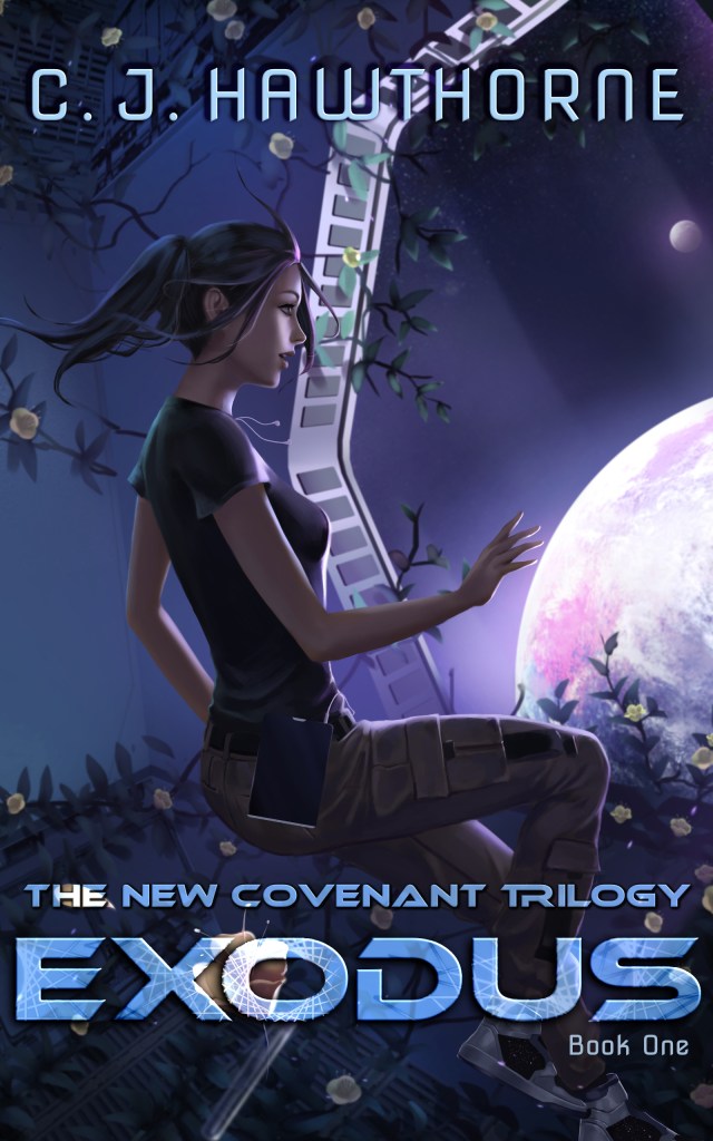 Book cover of Exodus by C. J. Hawthorne